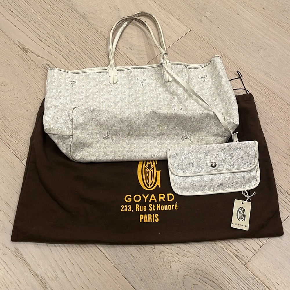 Goyard white PM